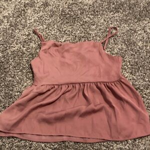 American Eagle Outfitters Mauve Tank Top